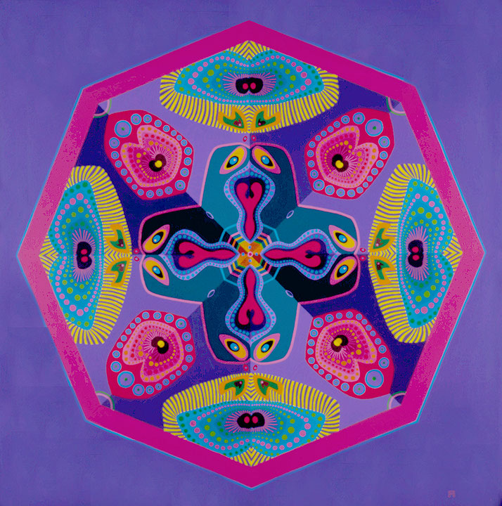 Photo de l’œuvre Kaléidoscope no 2 de Reynald Connolly (Afficher en plein écran)