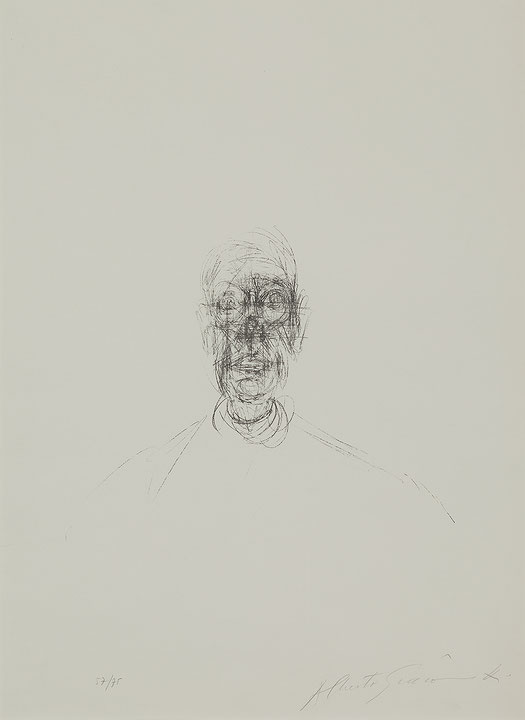 Photo de l’œuvre Tête d’homme de Alberto Giacometti (Afficher en plein écran)