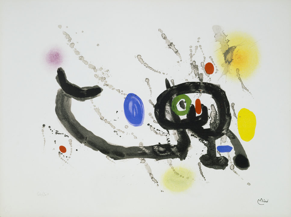 Photo de l’œuvre Personnage à l’œil vert de Joan Miró (Afficher en plein écran)