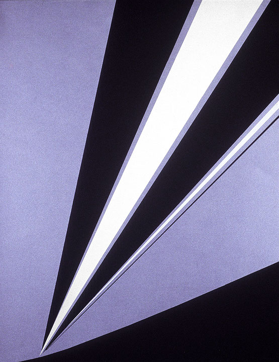 Photo de l’œuvre Moon Light (tirée de l’album « Carnet de voyage intérieur », 1967) de Rita Letendre (Afficher en plein écran)