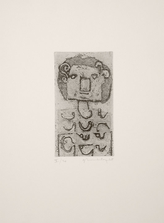 Photo de l’œuvre Sans titre (tirée de l’album « L’Année de son âge », 1968) de Gérard Tremblay (Afficher en plein écran)