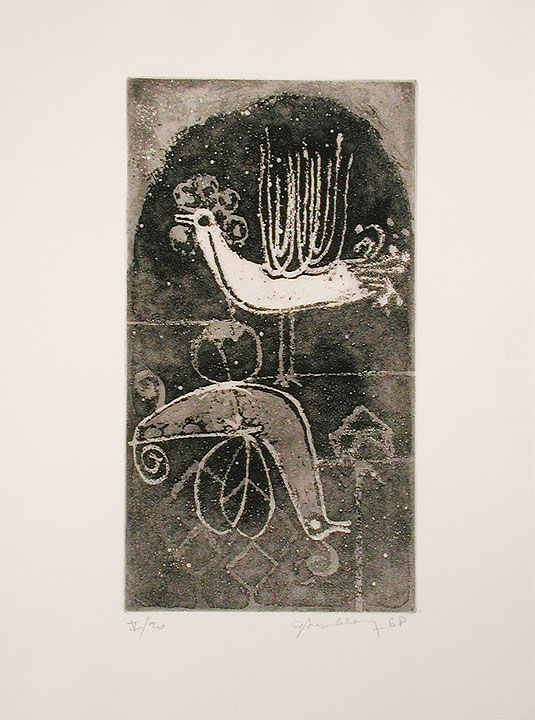 Photo de l’œuvre Sans titre (tirée de l’album « Le Coq-à-l’âme », 1968) de Gérard Tremblay (Afficher en plein écran)
