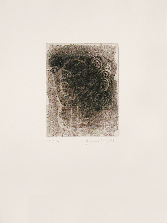 Photo de l’œuvre Sans titre (tirée de l’album « Le Coq-à-l’âme », 1968) de Gérard Tremblay (Afficher en plein écran)
