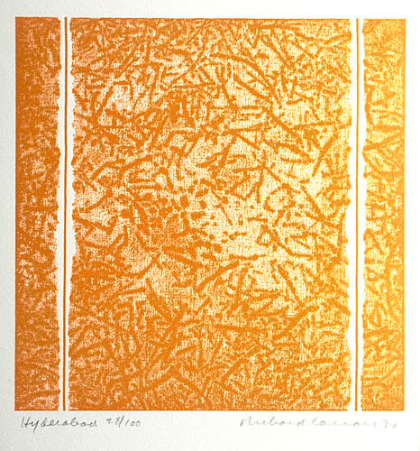Photo de l’œuvre Hyderobod (tirée de l’album « Mû », 1970) de Richard Lacroix (Afficher en plein écran)