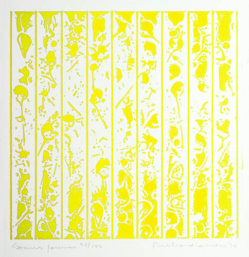 Photo de l’œuvre Souris jaunes (tirée de l’album « Mû », 1970) de Richard Lacroix (Afficher en plein écran)