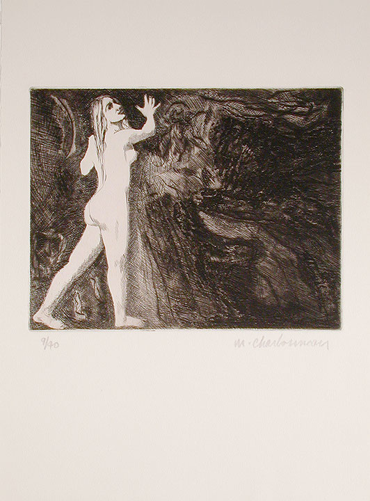 Photo de l’œuvre Sans titre (tirée de l’album « Intrême-Orient », 1969) de Monique Charbonneau (Afficher en plein écran)