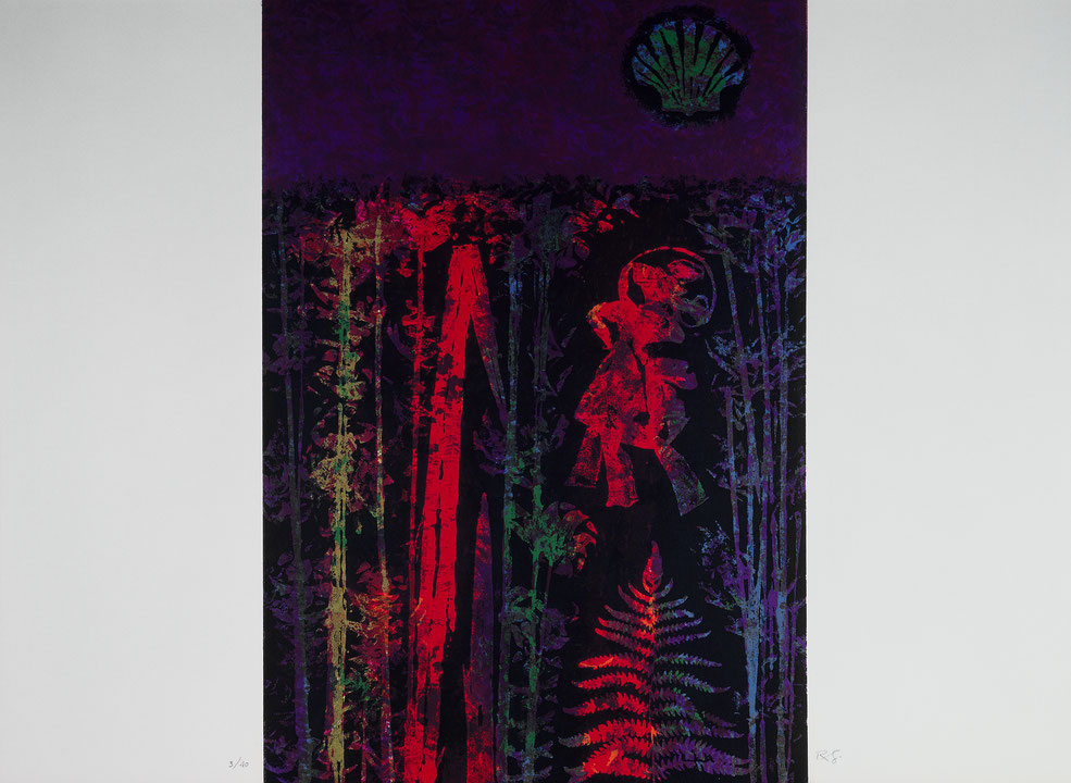 Photo de l’œuvre Sans titre (tirée de l’album « Naturellement », 1968) de Roland Giguère (Afficher en plein écran)