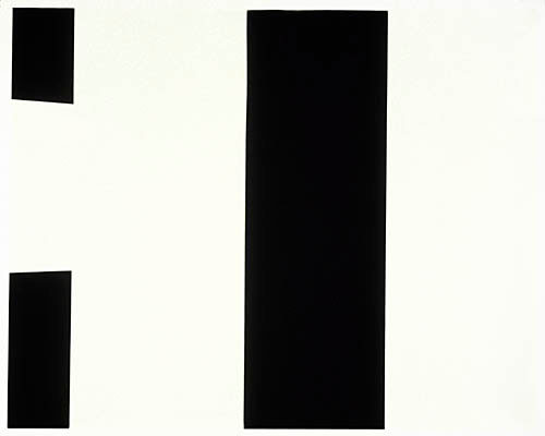 Photo de l’œuvre Quadriblanc (tirée de l’album « Noir/Blanc 1956 », 1956 - 1967) de Guido Molinari (Afficher en plein écran)