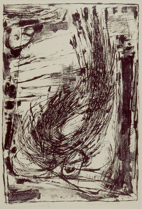 Photo de l’œuvre L’Arc-en-ciel qui se dénoue de Albert Dumouchel (Afficher en plein écran)