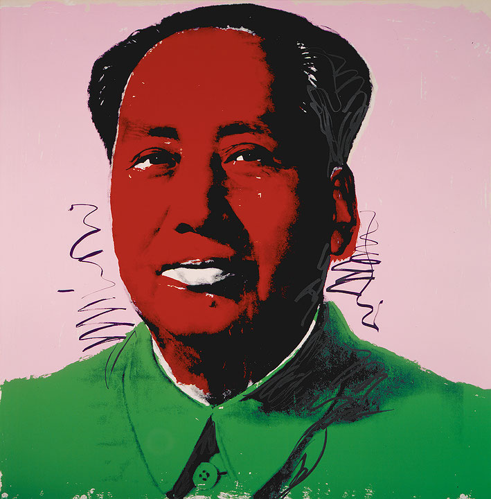 Photo de l’œuvre Mao Tse-Tung de Andy Warhol (Afficher en plein écran)
