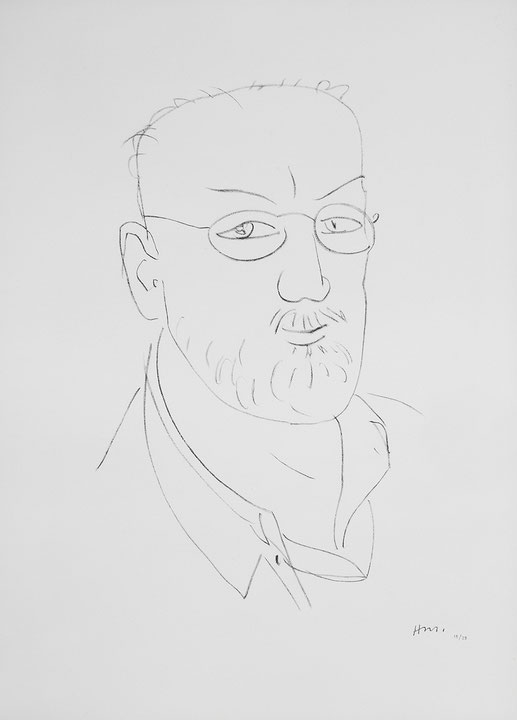 Photo de l’œuvre Autoportrait de Henri Matisse (Afficher en plein écran)