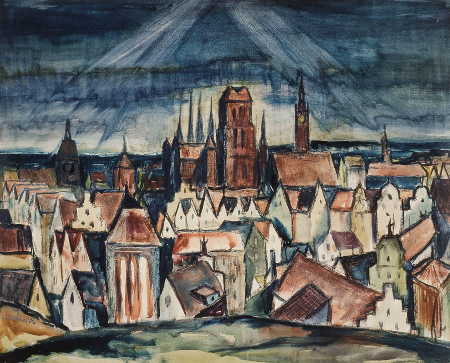 Photo de l’œuvre Dantzig de Fritz Brandtner (Afficher en plein écran)
