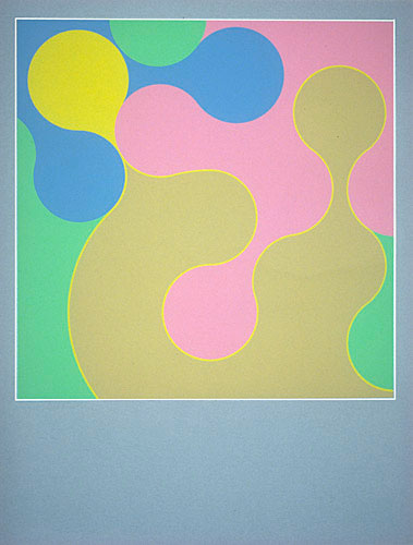 Photo de l’œuvre Une goutte sul bord du cass (tirée de l’album « Sérigouttes », 1970) de André Théroux (Afficher en plein écran)