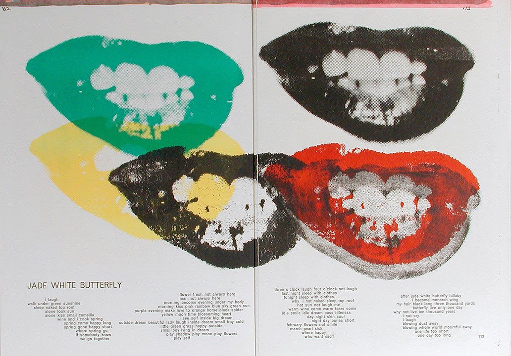 Photo de l’œuvre Sans titre (tirée de l’album « 1 ¢ Life », 1964) de Andy Warhol (Afficher en plein écran)