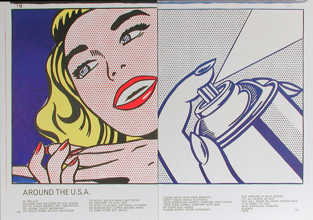 Photo de l’œuvre Sans titre (tirée de l’album « 1 ¢ Life », 1964) de Roy Lichtenstein (Afficher en plein écran)