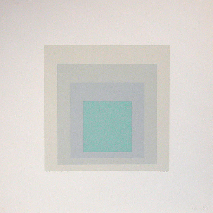 Photo de l’œuvre Gray Instrumentation II a (tirée de l’album « Gray Instrumentation II », 1974 - 1975) de Josef Albers (Afficher en plein écran)