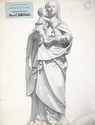 Photo de l’œuvre Copie de la Vierge d’Écouen (XVIe siècle) de Paul-Émile Borduas