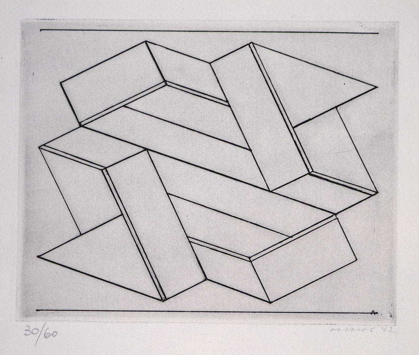 Photo de l’œuvre Sans titre (de la série « Constellations ») de Josef Albers (Afficher en plein écran)