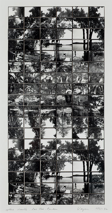 Photo de l’œuvre Sphère visuelle, lac Clair, Rawdon de Bill Vazan (Afficher en plein écran)