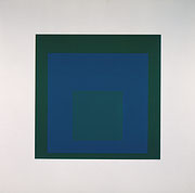 Photo de l’œuvre Green Squares de Josef Albers