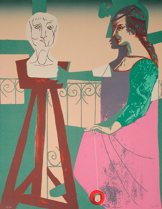 Photo de l’œuvre Imaginaires musées (tirée de l’album « Migrations », 1978) de Gaston Petit (Afficher en plein écran)