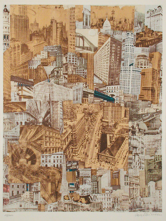 Photo de l’œuvre Metropolis de Paul Roelof Citroen (Afficher en plein écran)