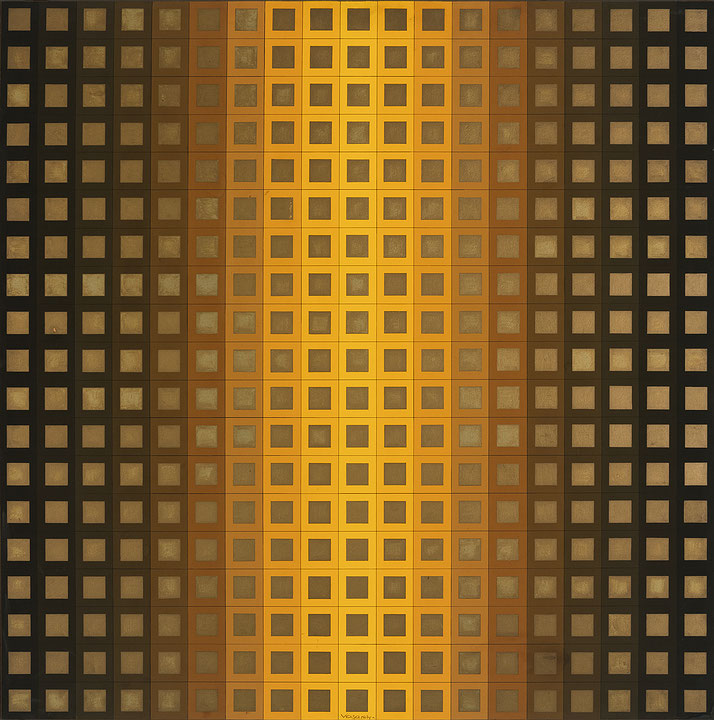 Photo de l’œuvre Mya de Victor Vasarely (Afficher en plein écran)