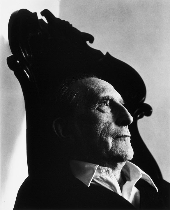 Photo de l’œuvre Marcel Duchamp de Arnold Newman (Afficher en plein écran)