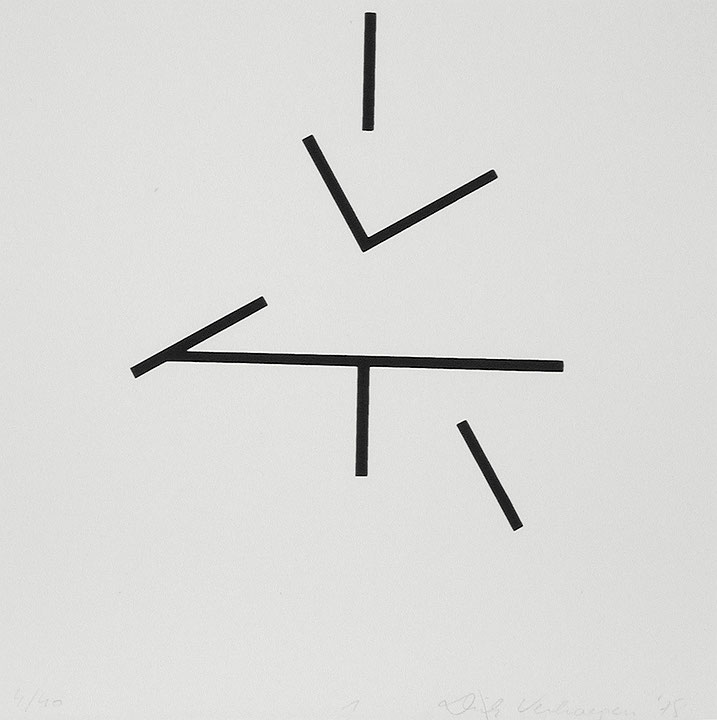 Photo de l’œuvre Sans titre (tirée de l’album « Transformations », 1978) de Dirk Verhaegen (Afficher en plein écran)