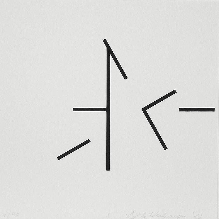 Photo de l’œuvre Sans titre (tirée de l’album « Transformations », 1978) de Dirk Verhaegen (Afficher en plein écran)