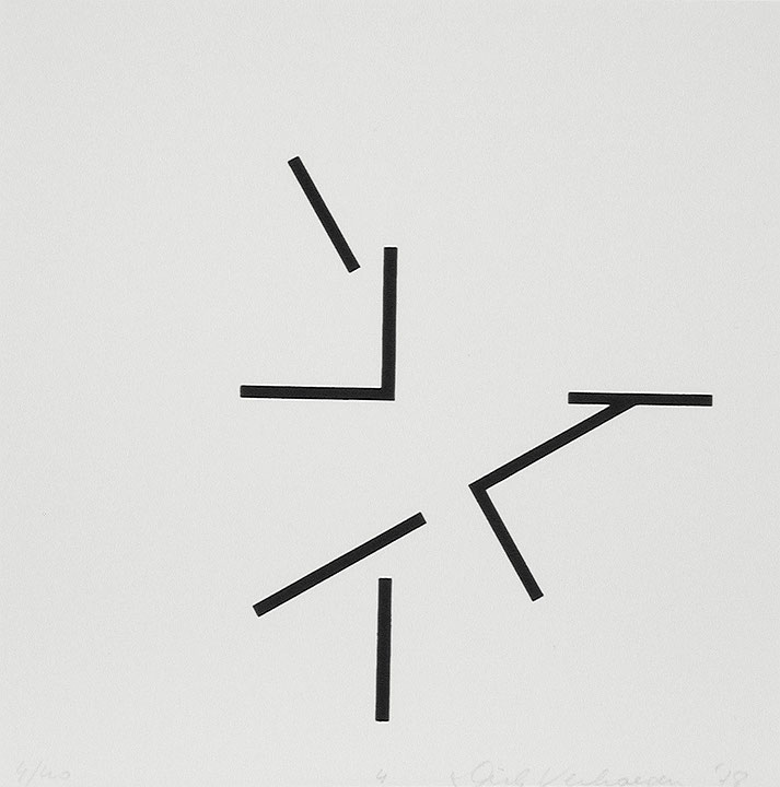 Photo de l’œuvre Sans titre (tirée de l’album « Transformations », 1978) de Dirk Verhaegen (Afficher en plein écran)
