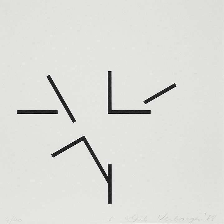 Photo de l’œuvre Sans titre (tirée de l’album « Transformations », 1978) de Dirk Verhaegen (Afficher en plein écran)