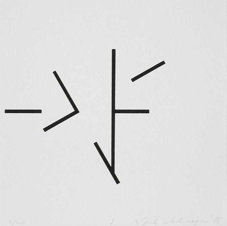 Photo de l’œuvre Sans titre (tirée de l’album « Transformations », 1978) de Dirk Verhaegen (Afficher en plein écran)