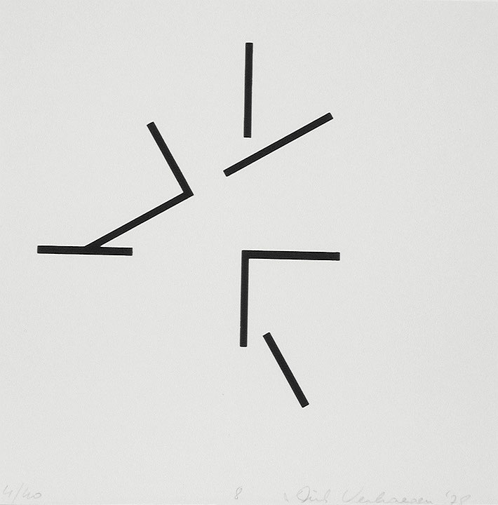 Photo de l’œuvre Sans titre (tirée de l’album « Transformations », 1978) de Dirk Verhaegen (Afficher en plein écran)