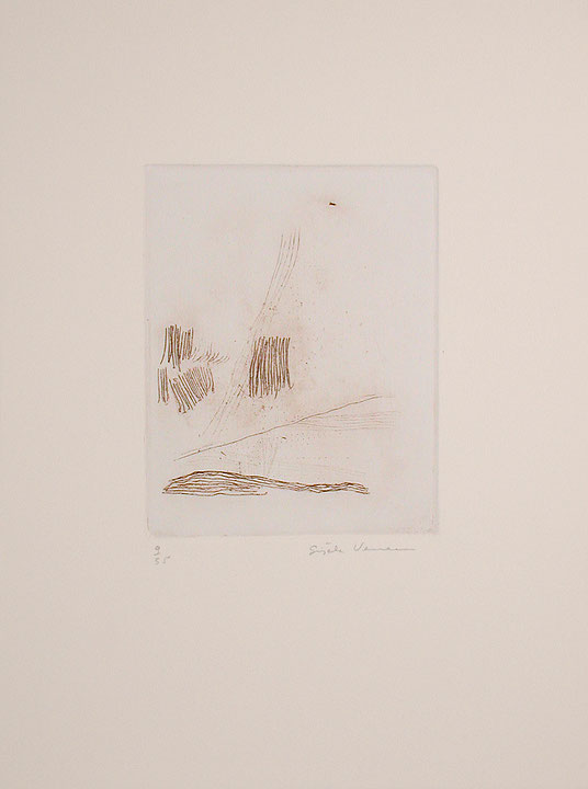 Photo de l’œuvre Sans titre (tirée de l’album « Inscriptions », 1978) de Gisèle Verreault (Afficher en plein écran)