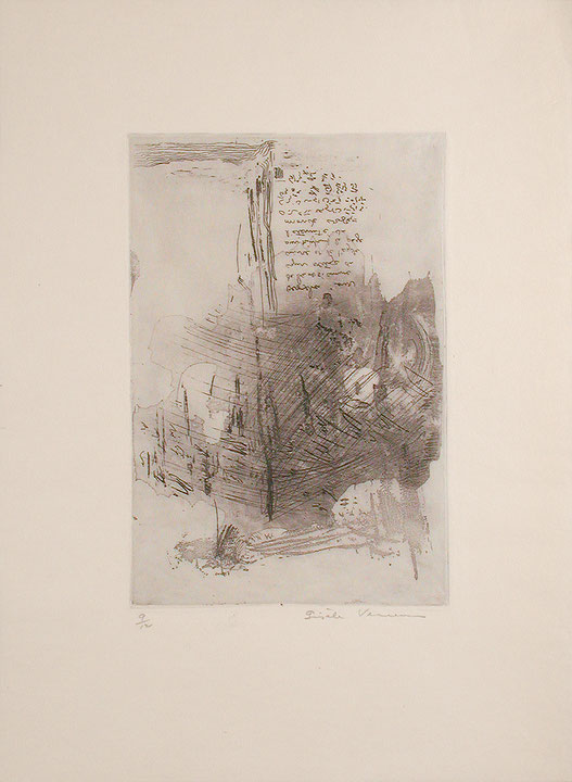 Photo de l’œuvre Sans titre (tirée de l’album « Inscriptions », 1978) de Gisèle Verreault (Afficher en plein écran)