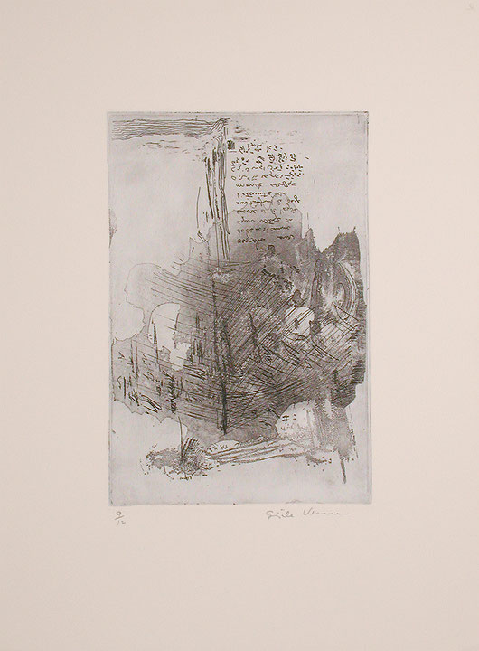 Photo de l’œuvre Sans titre (tirée de l’album « Inscriptions », 1978) de Gisèle Verreault (Afficher en plein écran)