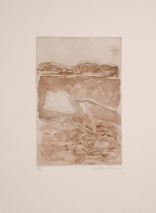 Photo de l’œuvre Sans titre (tirée de l’album « Inscriptions », 1978) de Gisèle Verreault (Afficher en plein écran)