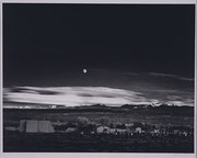 Photo de l’œuvre Moonrise, Hernandez, New Mexico de Ansel Adams