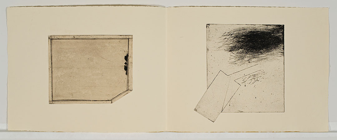 Photo de l’œuvre Sans titre (tirée de l’album « Tombeau de René Crevel », 1979) de Betty Goodwin (Afficher en plein écran)