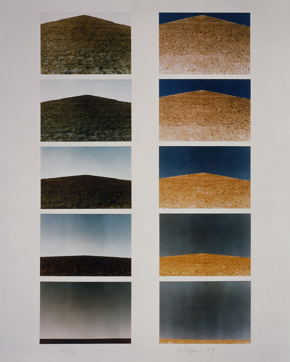 Photo de l’œuvre Flat Approach (tirée de l’album « 4 x 16 x 20 », 1980) de Bill Vazan (Afficher en plein écran)