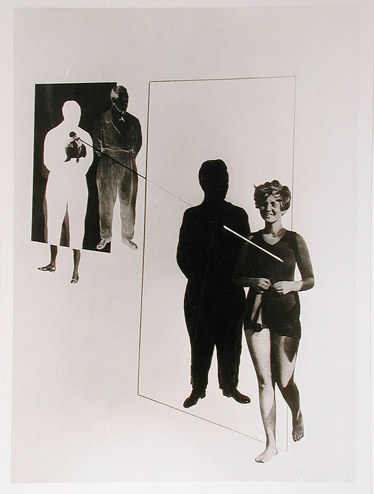 Photo de l’œuvre Eifersucht (tirée de l’album « Sans titre », 1925 - 1927) de László Moholy-Nagy (Afficher en plein écran)