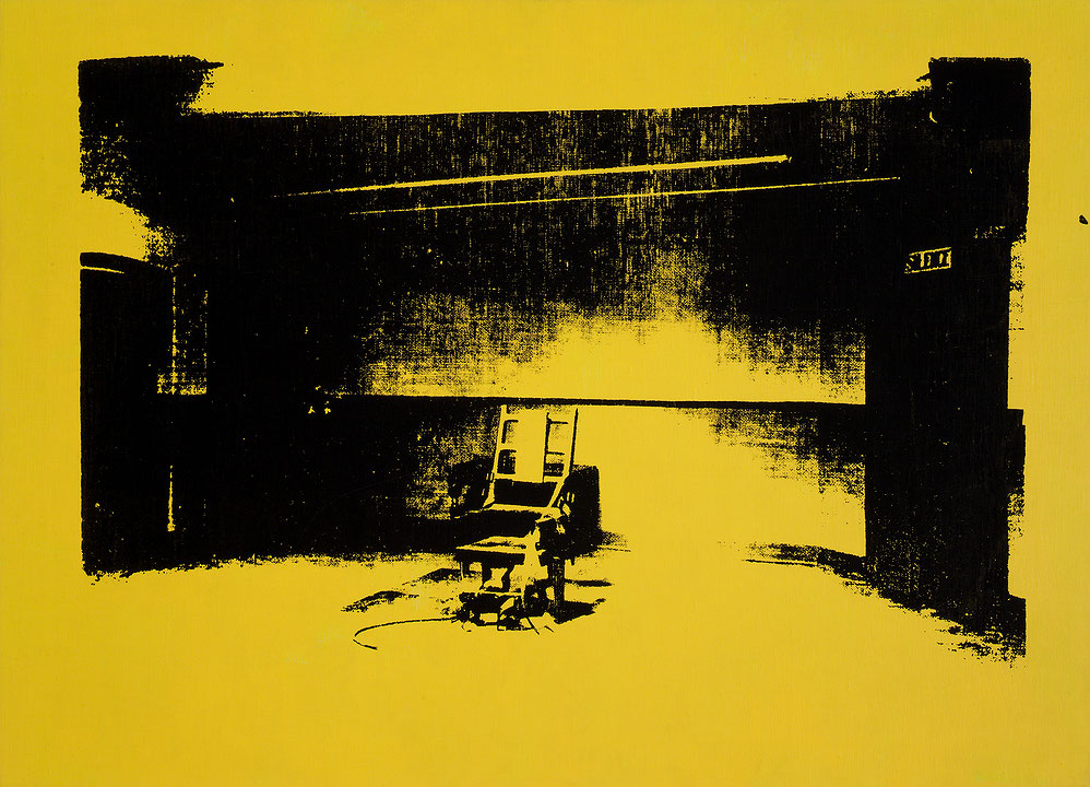 Photo de l’œuvre Electric Chair de Andy Warhol (Afficher en plein écran)