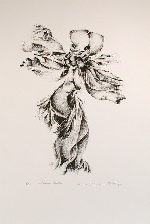 Photo de l’œuvre Danser chanter (tirée de l’album « Mutances », 1980) de Thérèse Bourbeau-Cholette (Afficher en plein écran)
