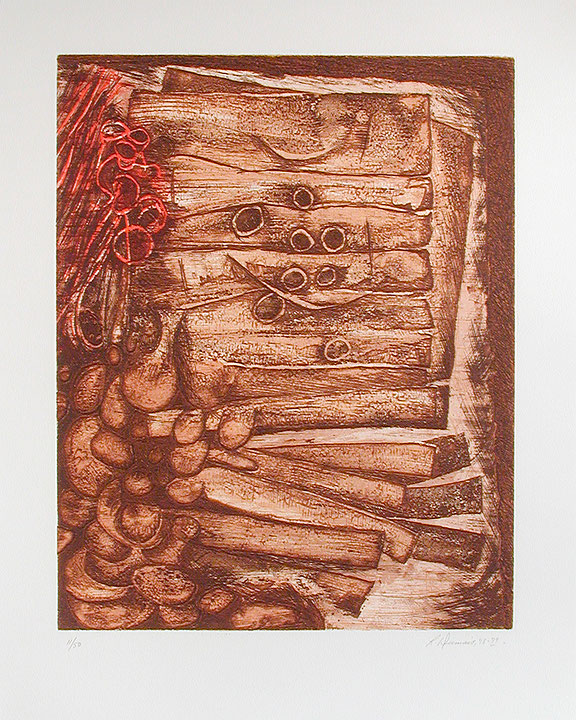 Photo de l’œuvre Sans titre (tirée de l’album « Corps second », 1981) de Réal Dumais (Afficher en plein écran)