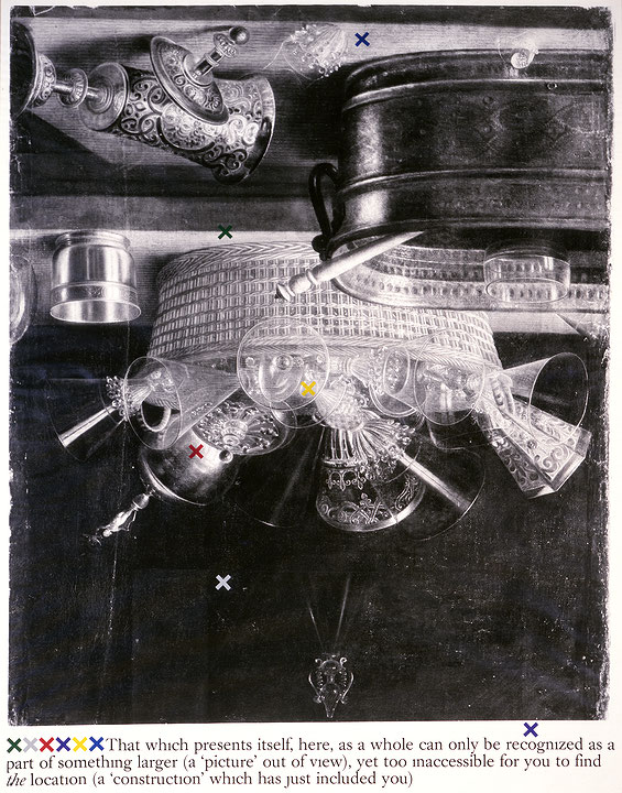 Photo de l’œuvre Cathexis No. 48 (de la série « Cathexis Series », 1982) de Joseph Kosuth (Afficher en plein écran)