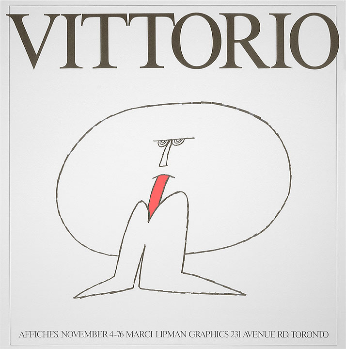 Photo de l’œuvre Vittorio / Affiches de Vittorio (Afficher en plein écran)