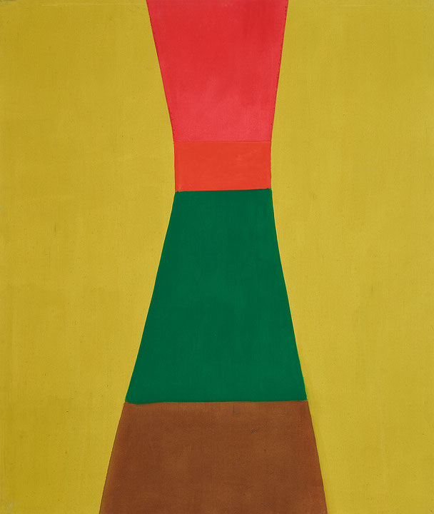 Photo de l’œuvre Red, Green, Brown de Jack Bush (Afficher en plein écran)