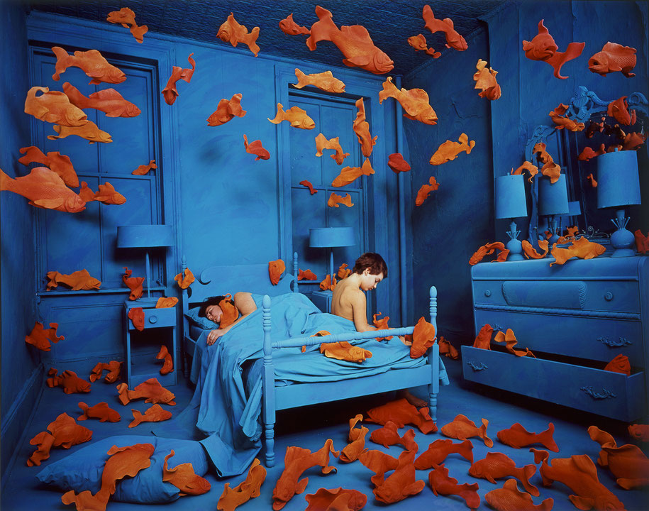Photo de l’œuvre Revenge of the Goldfish de Sandy Skoglund (Afficher en plein écran)