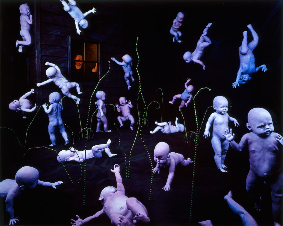 Photo de l’œuvre Maybe Babies de Sandy Skoglund (Afficher en plein écran)
